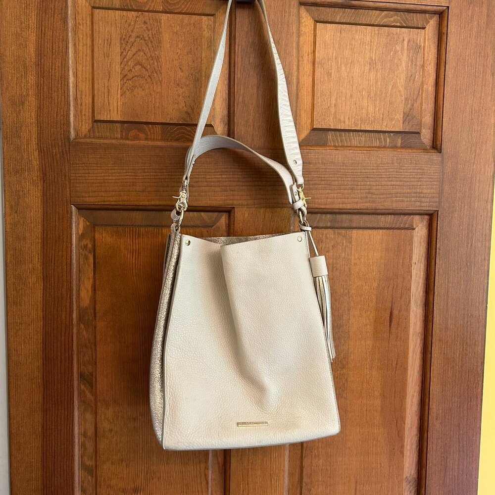 Brahmin Bag, cream/light ecru